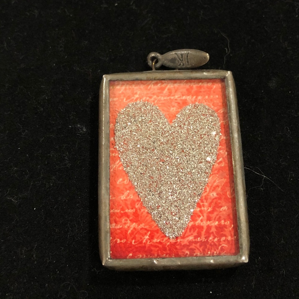 Go With All Your Heart LARGE charm